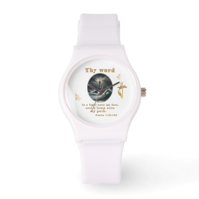 Psalm 119 horloge (Voorkant)