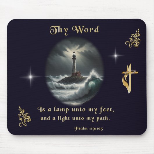 Psalm 119 muismat (Voorkant)