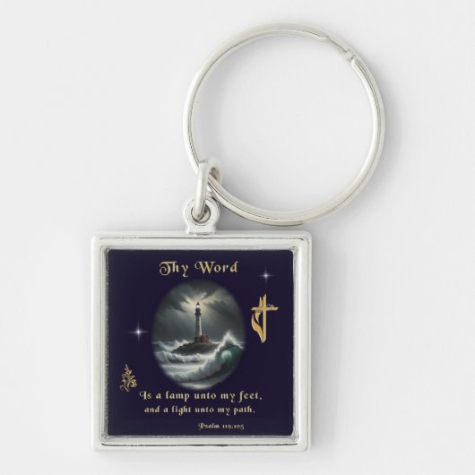 Psalm 119 sleutelhanger (Voorkant)