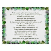 Psalm 11 perfect poster (Voorkant)