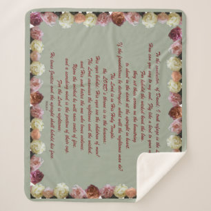 Psalm 11, Schrift, Bijbelversie, Sherpa Deken