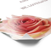 Psalm 11, The Lord Loved Justice Foto Afdruk (Hoek)