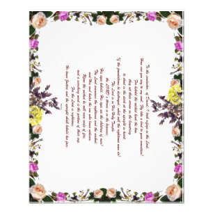 Psalm 11, vliegen als een vogel naar je berg, foto afdruk