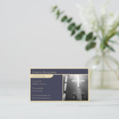 Psalm 121; 1-2 | CHRISTELIJK INSPIREREND Visitekaartje (Staand voorkant)