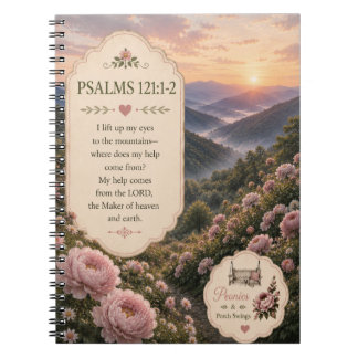 Psalm 121: 1-2 Dagboek/Notitieboek Notitieboek