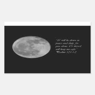 Psalm 121:1-2 Mon Christelijke sticker