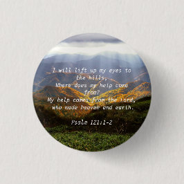psalm 121:1-2 ronde button 3,2 cm