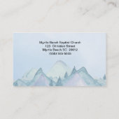 Psalm 121 1and 2 Church Visitekaartje (Achterkant)