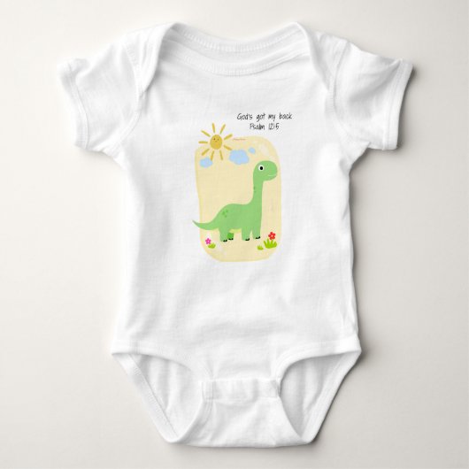Psalm 121:5 Bib Romper (Voorkant)