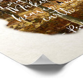 Psalm 121 Bijbel Verse Wall Art Scripture Print (Hoek)