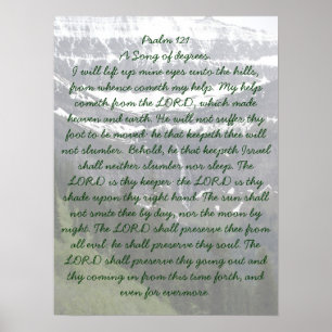 Psalm 121 BNI Herfsten Poster