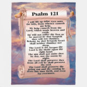 PSALM 121 FLEECE DEKEN (Voorkant)