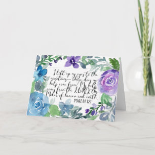 Psalm 121 Ik til mijn ogen op Kaart