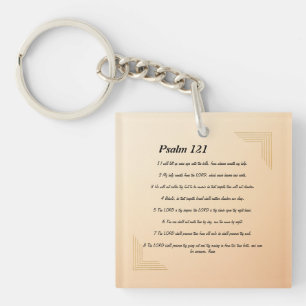 Psalm 121 sleutelhanger