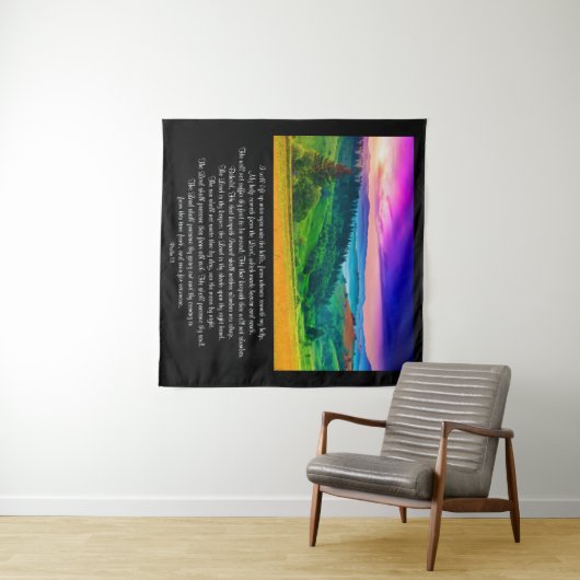 Psalm 121   wandkleed (In Situ (horizontaal))