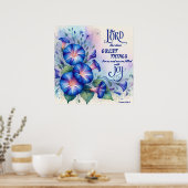 Psalm 126:3 Christelijk Poster (Keuken)