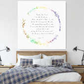 Psalm 127 canvasafdruk canvas afdruk (Insitu (Slaapkamer))
