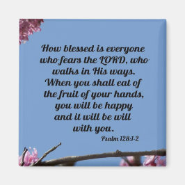 psalm 128:1-2 magneet