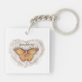 Psalm 130:5 Hope Sleutelhanger (Achterkant)