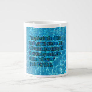 Psalm 138:7 WEBU Mug Extra Grote Beker