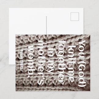 Psalm 139:13 Je breit me samen Schrift kaart