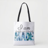 Psalm 139:14: Vrezend en wonderlijk gemaakt Draagtas (Voorkant)