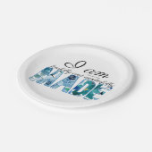 Psalm 139:14: Vrezend en wonderlijk gemaakt Papieren Bordje (Gekanteld)