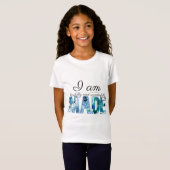 Psalm 139:14: Vrezend en wonderlijk gemaakt T-shirt (Voorkant volledig)