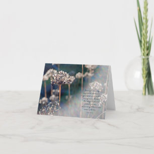 Psalm 139:16 Sunbeam Aanmoediging Kaart Blank