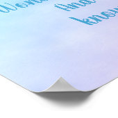 Psalm 139 van Pastels Christelijk Art Wonderully M Poster (Hoek)