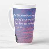 Psalm 143:8 grote latte Mok (Linkerhoek)