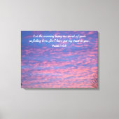 Psalm 143:8 Verpakt Canvas (Voorkant)