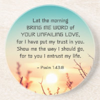 Psalm 143:8 Word of Your Unfail Love Sunrise