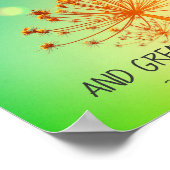 Psalm 145:3 Geweldig is de Heer, Bijbelverse Poster (Hoek)