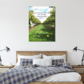 Psalm 150:6 canvas afdruk (Insitu (Slaapkamer))