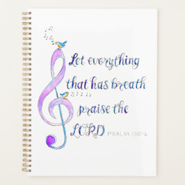 Psalm 150 lof planner