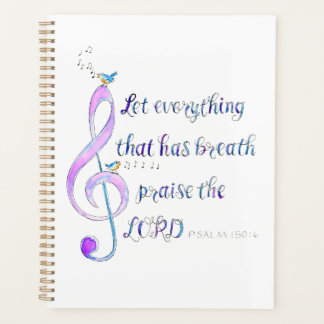 Psalm 150 lof planner