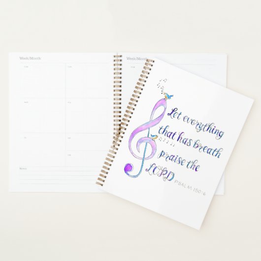 Psalm 150 Praise Planner (Display)
