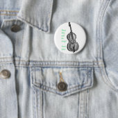 Psalm 150 String Bass Ronde Button 5,7 Cm (In situ)