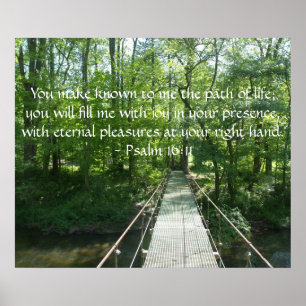 Psalm 16:11 Poster