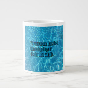 Psalm 16:1 WEBU Mug Extra Grote Beker