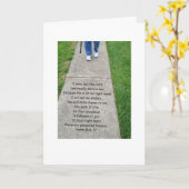 Psalm 16:8,11 kaart (Gele Bloem)