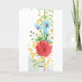 Psalm 16:8 Ik zal niet worden geschud bijbel Chris Kaart (Achterkant)