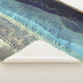 Psalm 18:32-34 deklaag sherpa deken (3/4)