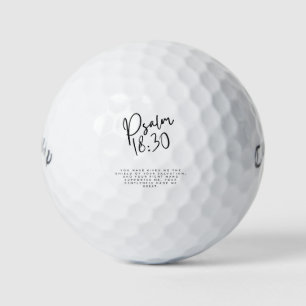 Psalm 18:35 – Gij hebt mij het schild gegeven Golfballen