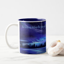Psalm 19:1 Bijbelvers Blauw Noorderlicht