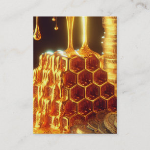 Psalm 19:9-10 KJV Kaarten - Zoeter dan Honing Visitekaartje