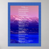 Psalm 19 Poster (Voorkant)