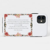 PSALM 1:1-3 Botanisch ontwerp, Case-Mate iPhone Case (Achterkant (horizontaal))