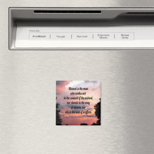 Psalm 1:1 magneet (Insitu (Vaatwasser))